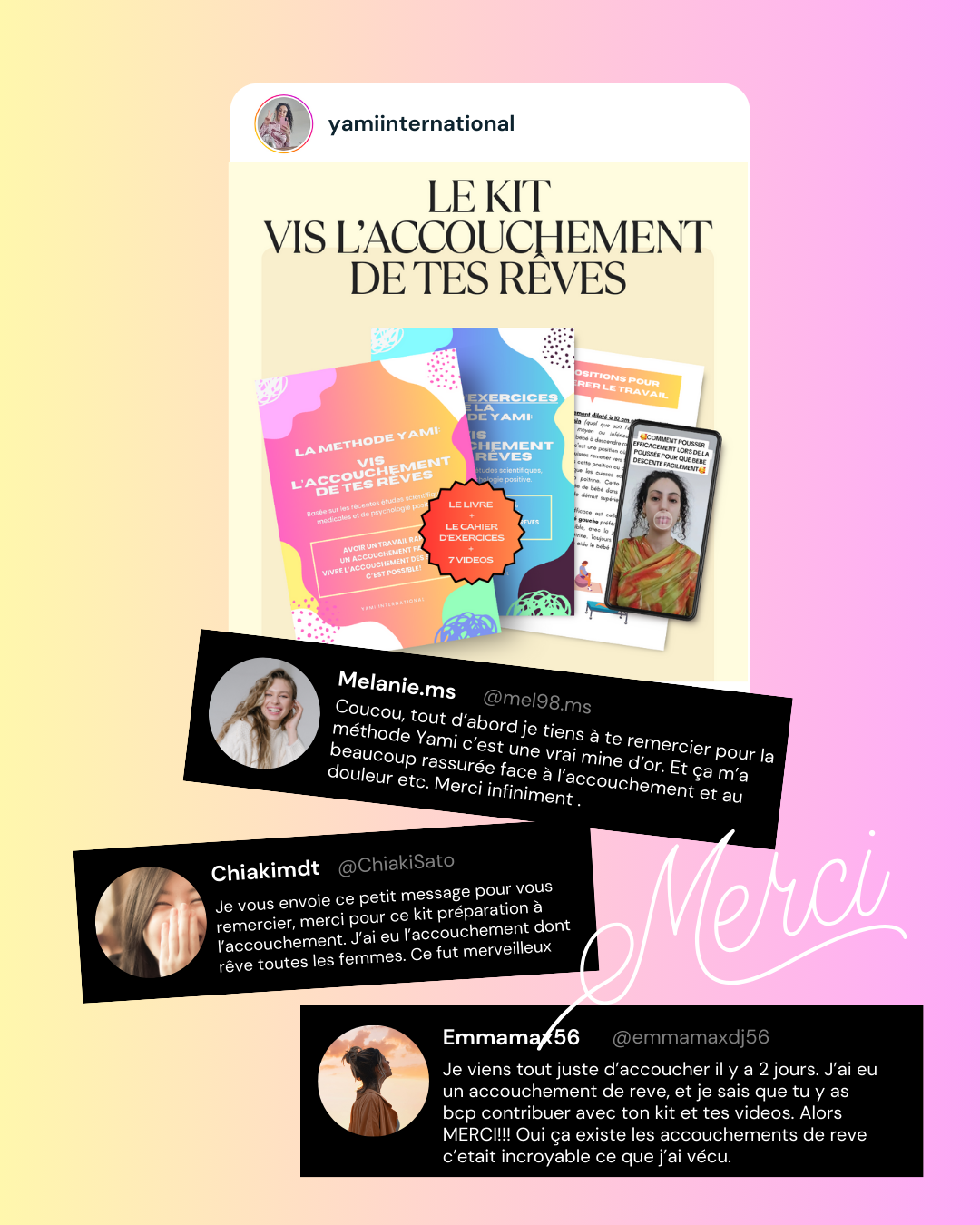 Le kit NAISSANCE DOUCE : le Livre + le Cahier d'Exercices