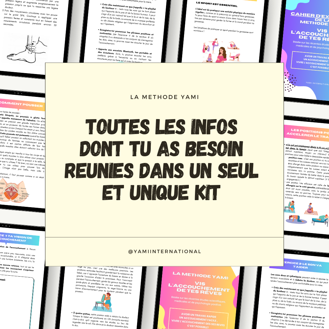 Le kit NAISSANCE DOUCE : le Livre + le Cahier d'Exercices