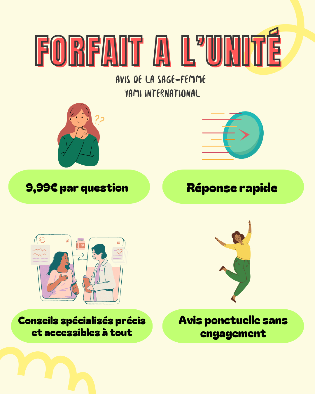 Forfait à l'unité