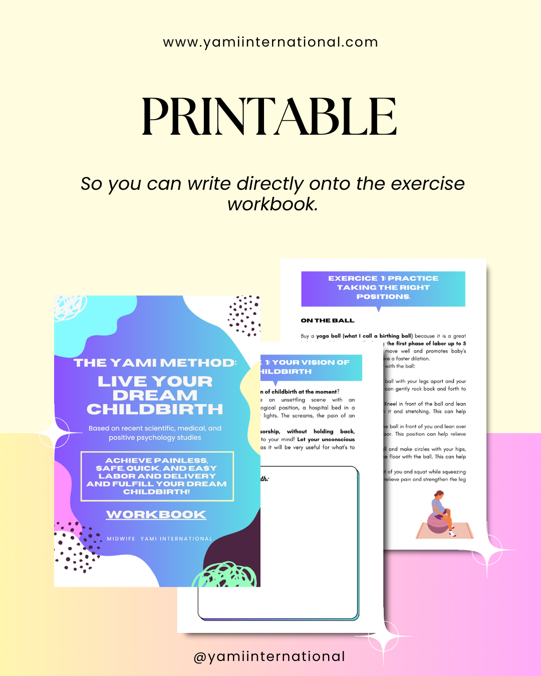 "My Dream Birth” Kit – Own Your Birth Like a Queen 👑