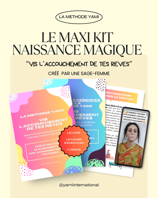 "MY DREAM BIRTH" Kit: 1 complete GUIDE + 1 WORKBOOK