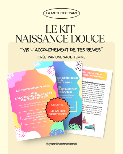 "MY DREAM BIRTH" Kit: 1 complete GUIDE + 1 WORKBOOK