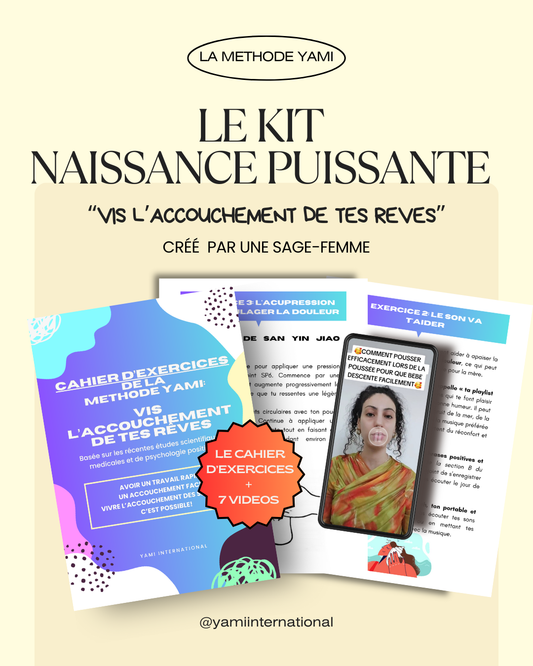 "MY DREAM BIRTH" Kit: 1 complete GUIDE + 1 WORKBOOK