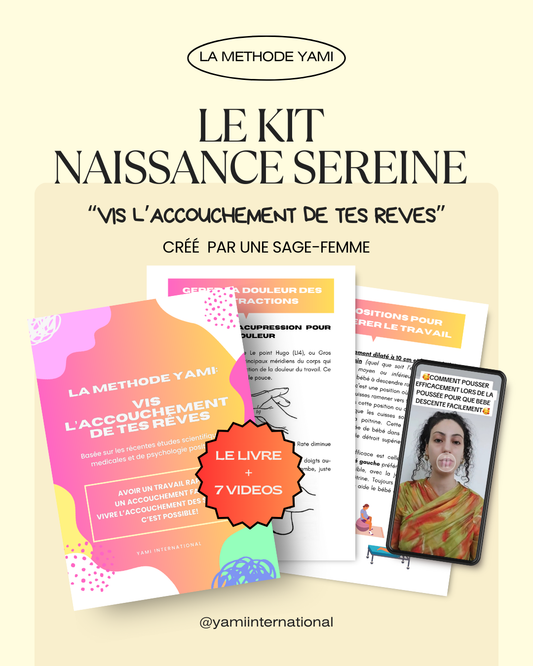 "MY DREAM BIRTH" Kit: 1 complete GUIDE + 1 WORKBOOK